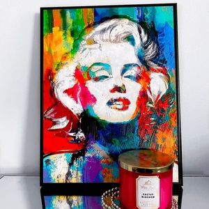 Marylin Monroe Wall Decor Canvas